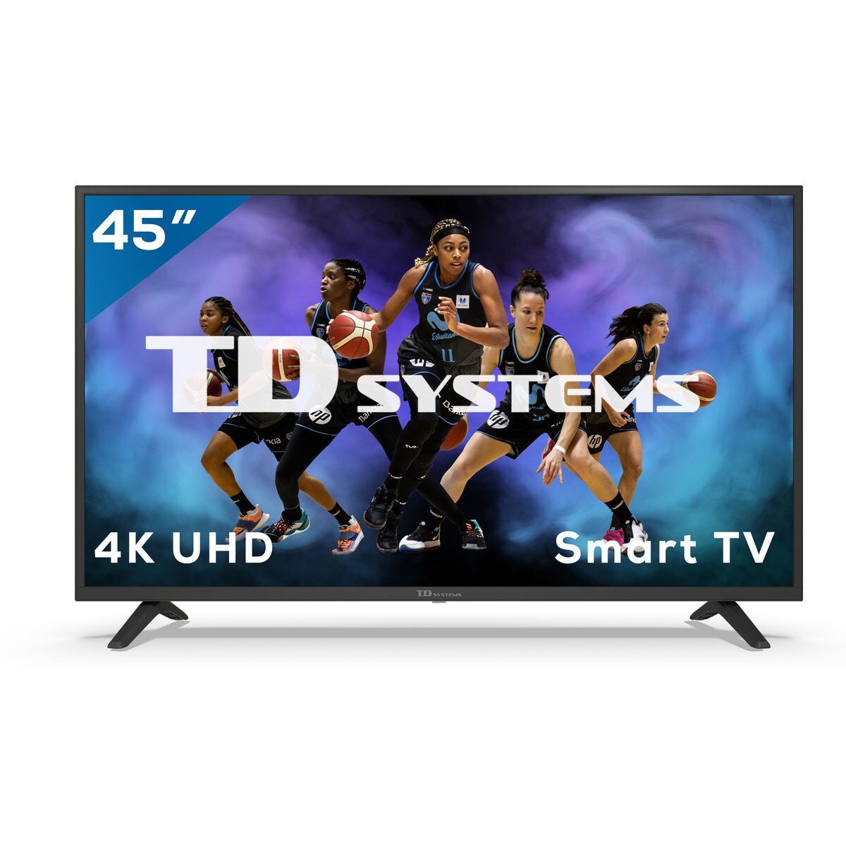TV LED 113 cm (45") TD Systems K45DLJ12US 4K HDR, Smart TV, HbbTV