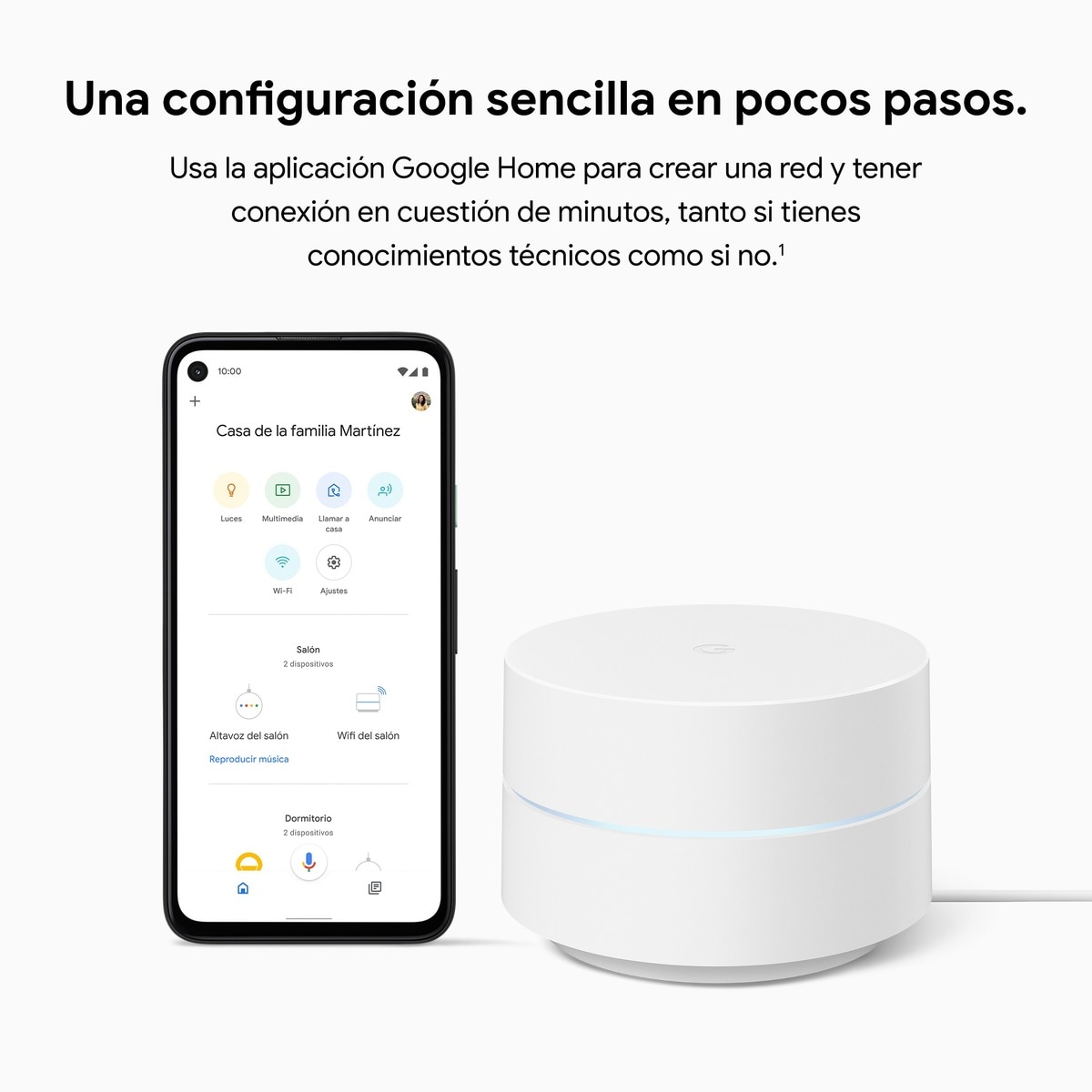 Google Wifi Mesh router o punto de acceso (3 unidades) Nieve-7