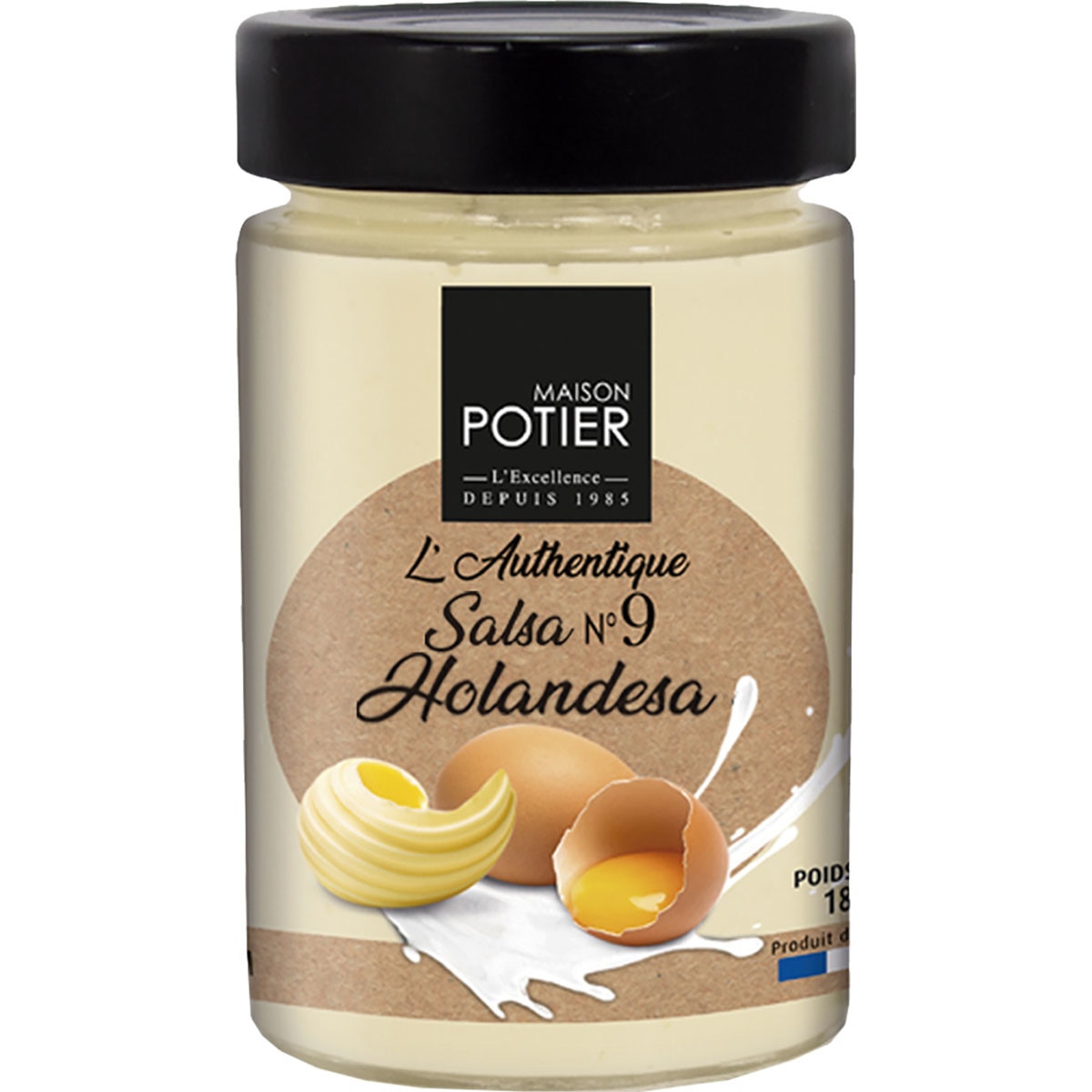 salsa nº 9 holandesa tarro 180 g