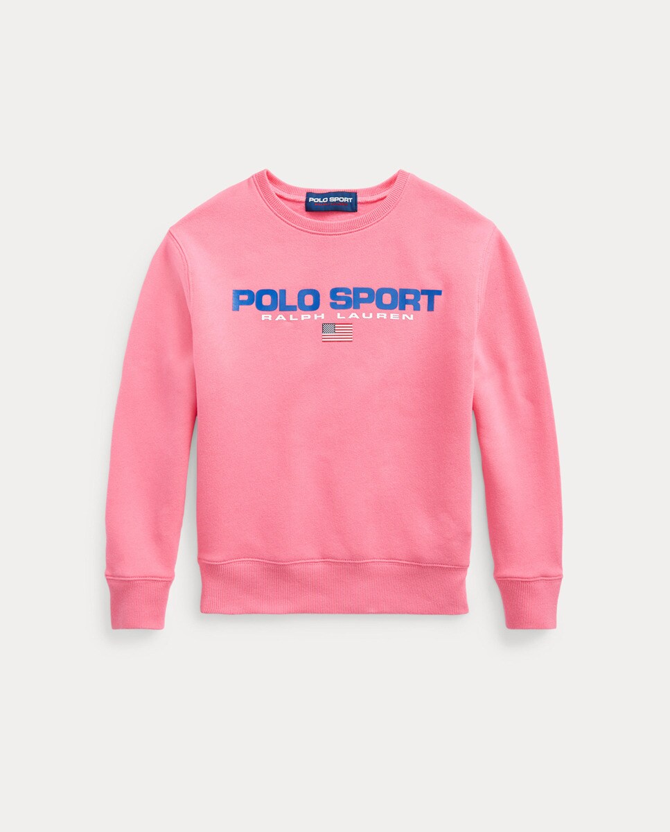 Polo Ralph Lauren - Sudadera rosa Polo Sport | Childrensalon