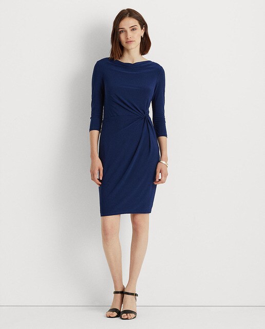Vestido corto manga francesa · Lauren Ralph Lauren · El Corte Inglés