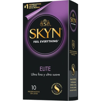 preservativos sin látex Elite caja 10 unidades - Skyn