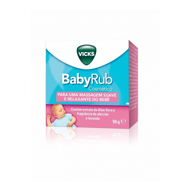 Imagem 0 de Pomada Calmante Vicks BabyRub 50gr Vicks