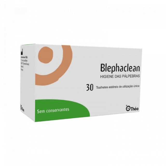 Imagem 0 de Toalhetes Estéreis para Pálpebras Blephaclean 30 Unidades Théa