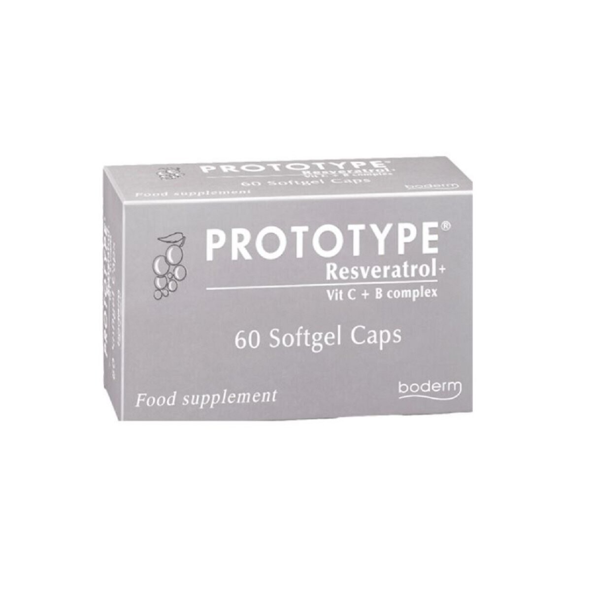 Imagem 0 de Suplemento Alimentar Prototype Resverastrol Vitamina C + B  60 Capsulas Empifarma