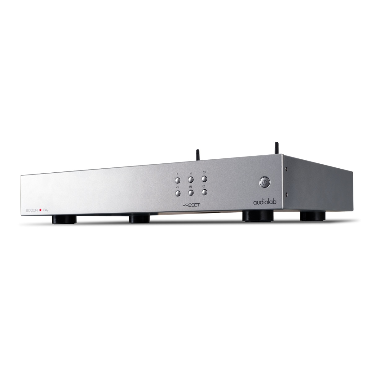 Reproductor en red Audiolab 6000N Play Plata-4