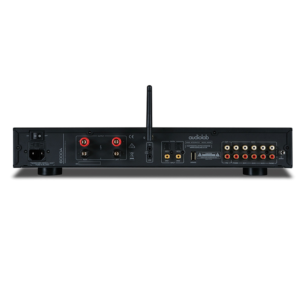 Amplificador integrado Audiolab 6000A Negro-2
