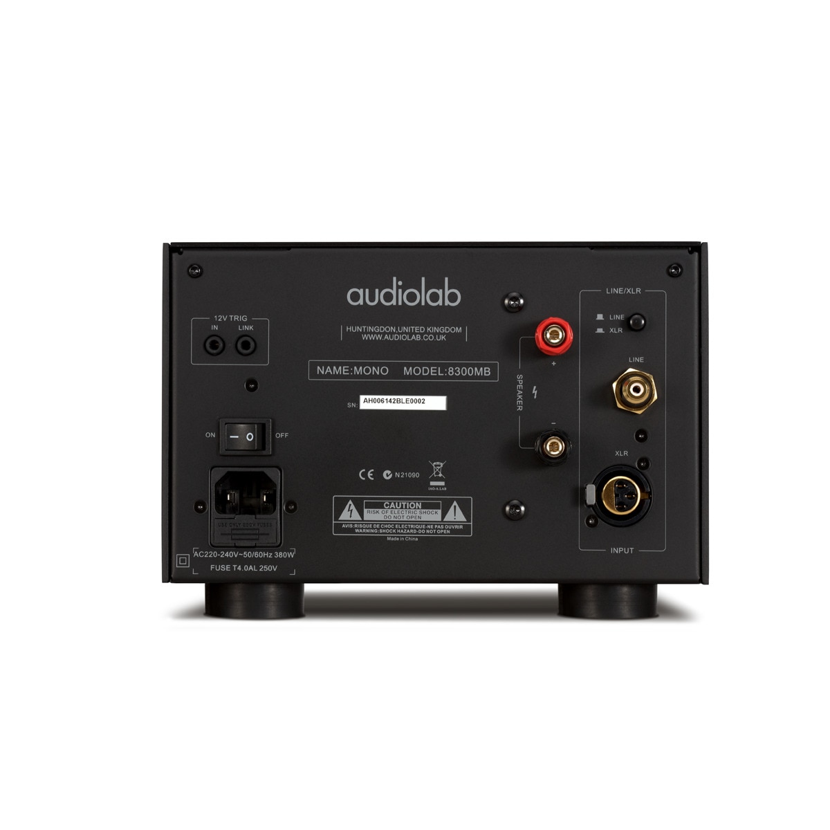 Etapa de potencia Audiolab 8300MB monofónica negro Negro-3