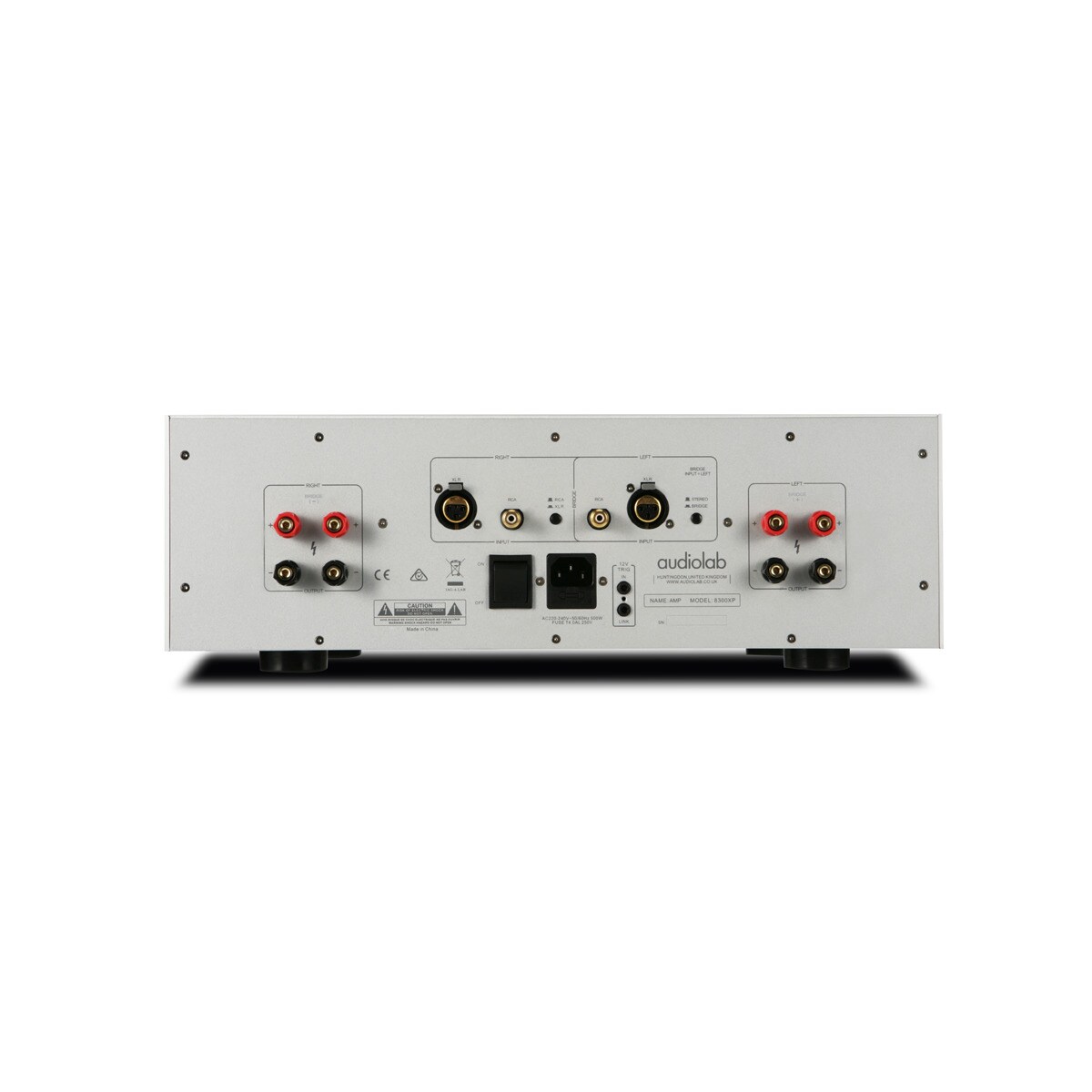Etapa de potencia estereofónica Audiolab 8300XP plata Plata-3