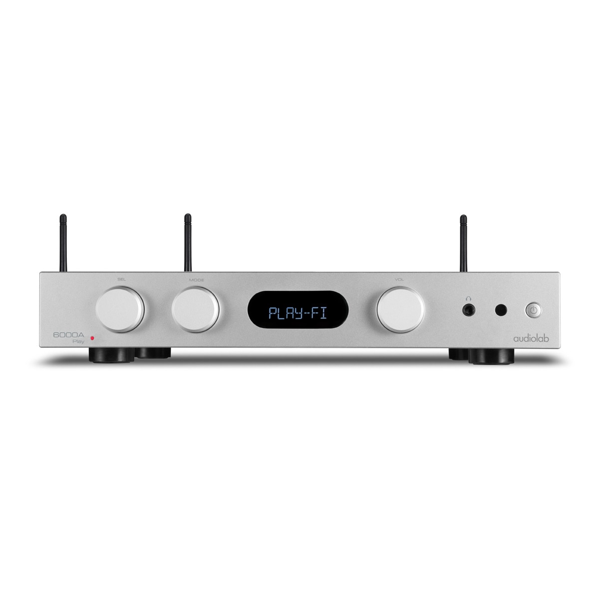 Amplificador integrado + streamer Audiolab 6000A Play Plata-1