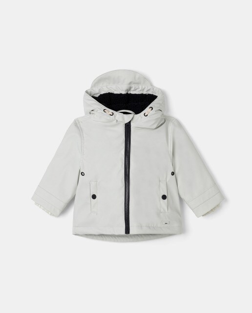 Parka de bebé niño engomada capucha · Baby El Corte Inglés · El Corte Inglés