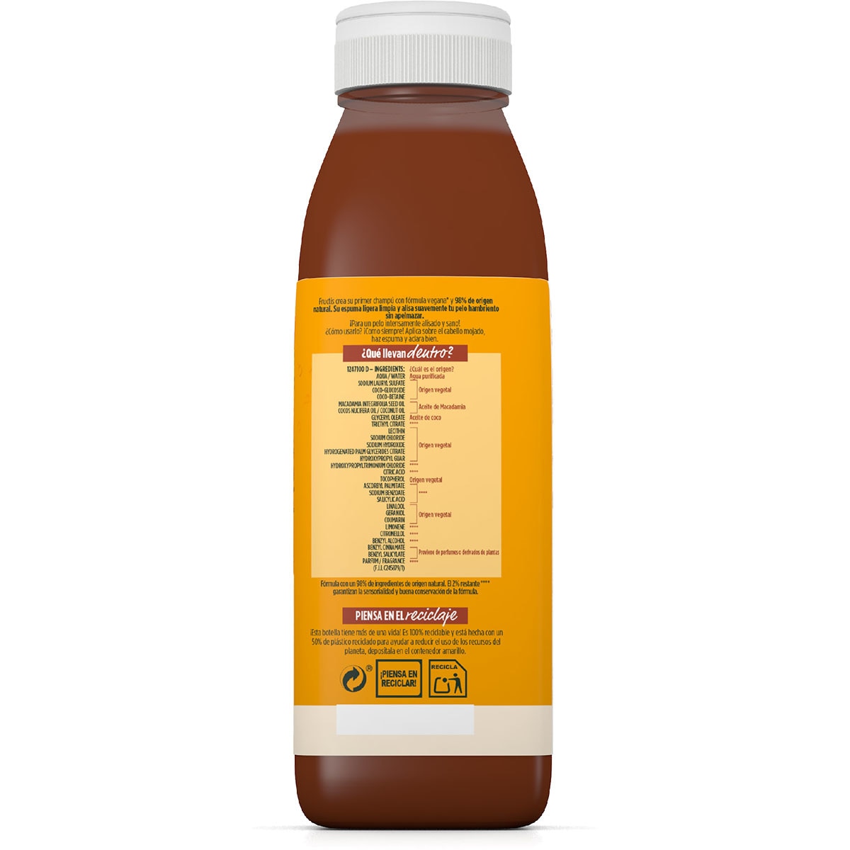 Hair Food Macadamia straightening shampoo for dry and rebellious hair