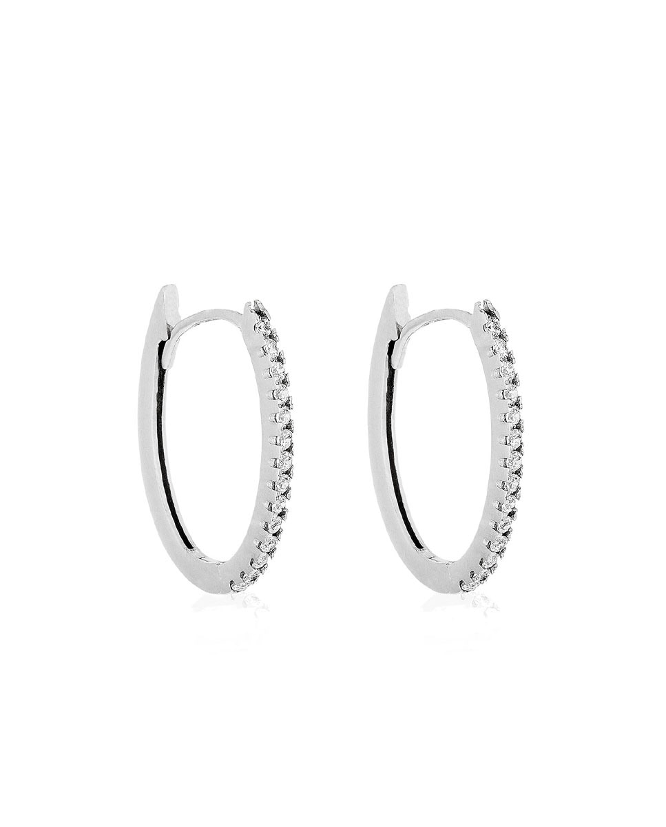 Pendientes "Alizée" Oro blanco — oferta en Primeriti