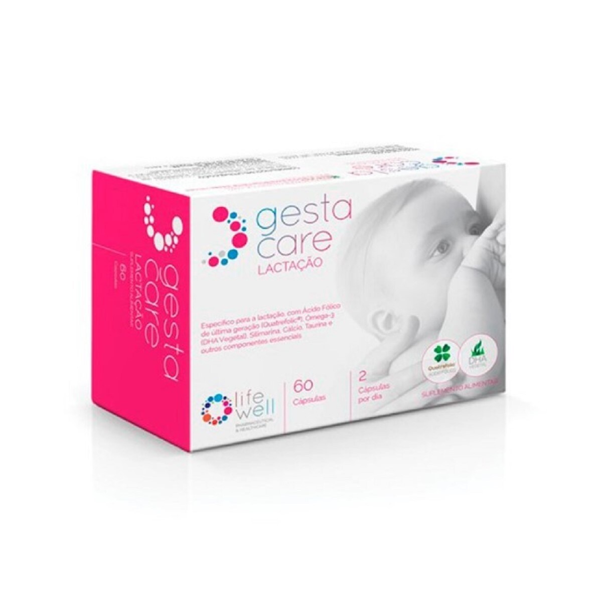 Suplemento Alimentar Gestacare Lactação -  60 cápsulas 1
