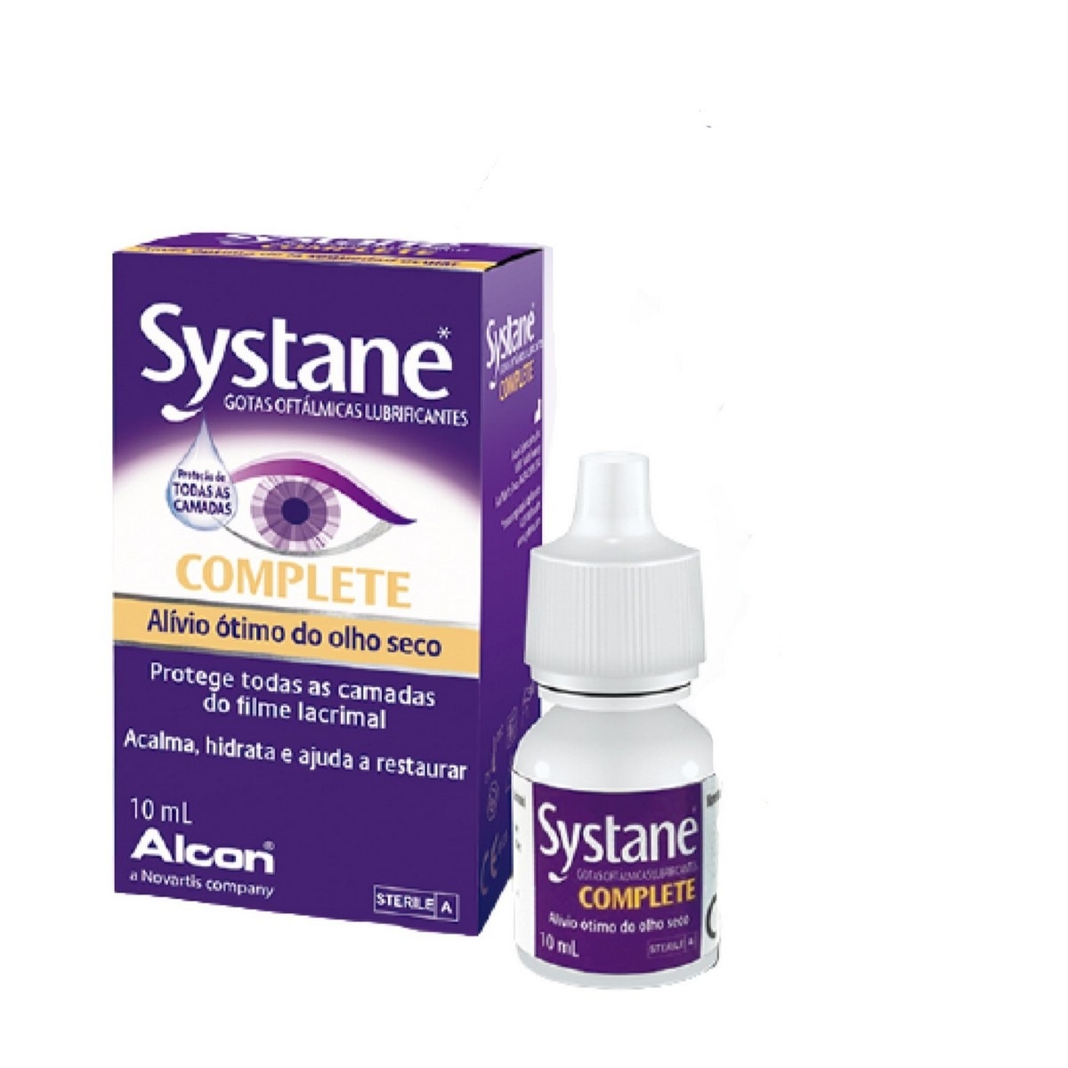 Imagem 0 de Solução Oftálmica Lubrificantes Systane Complete 10ml Systane