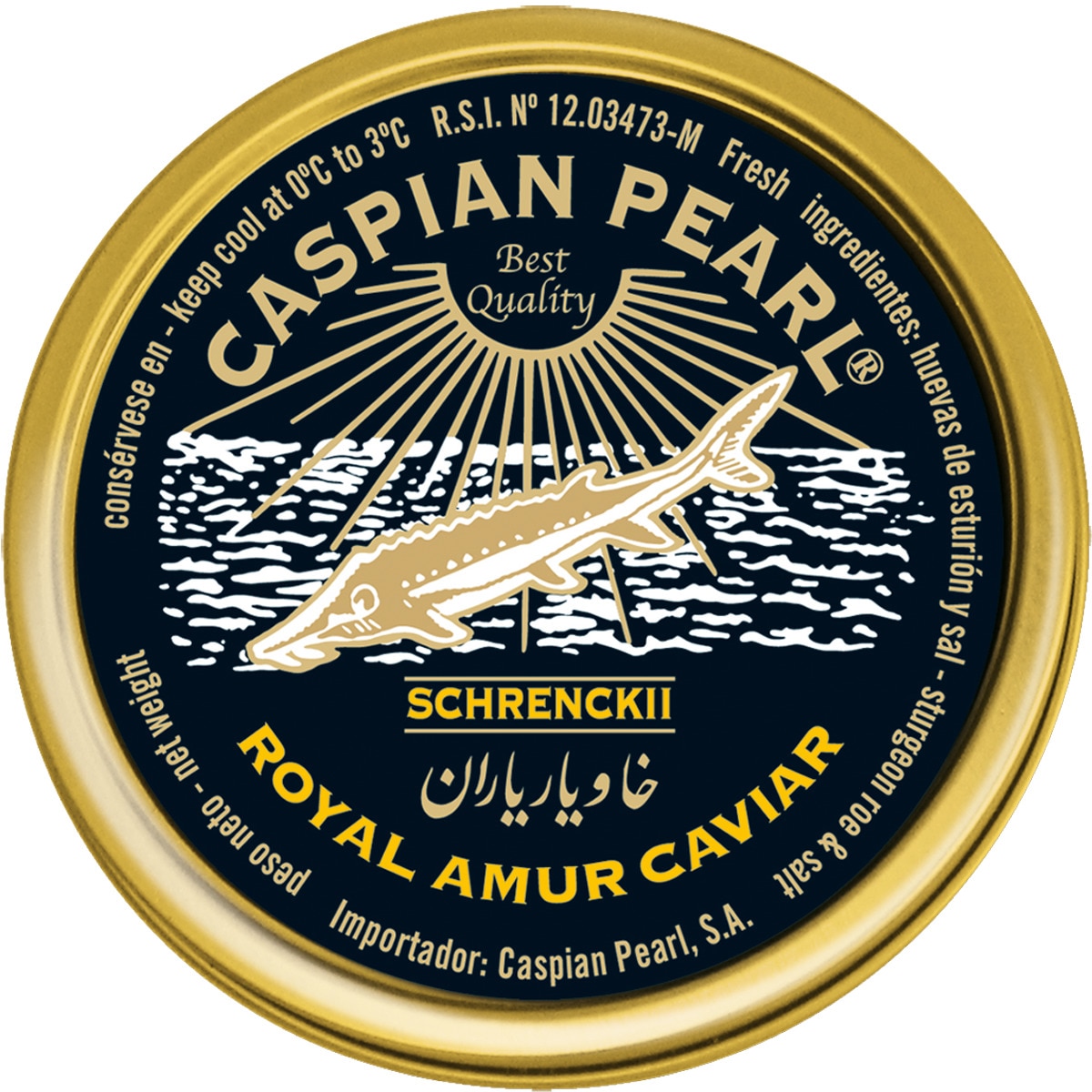 Caviar Fresco Schrenckii unidade 30 g
