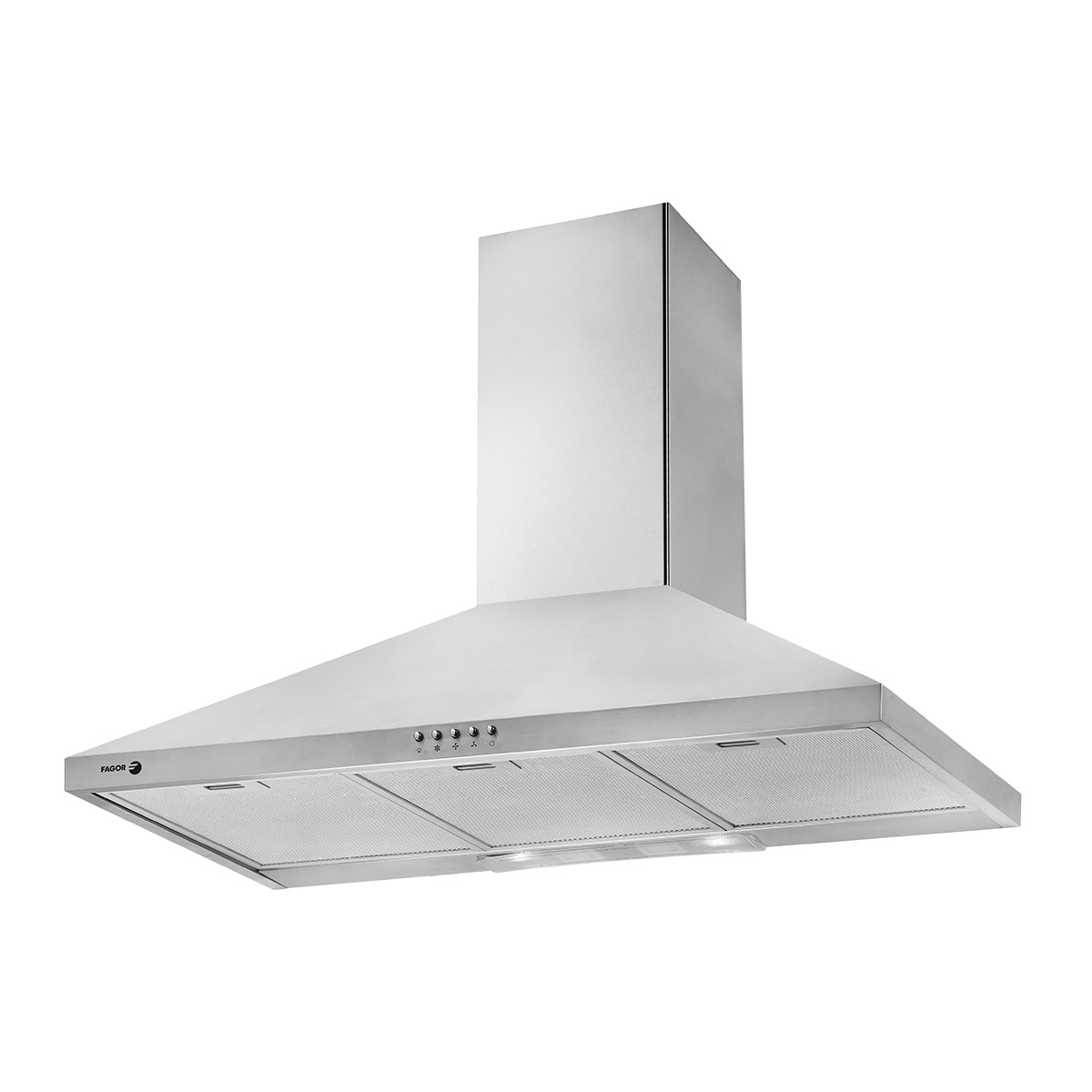 Campana decorativa Fagor 3 niveles de potencia - 3CFP-9050X Inox-1