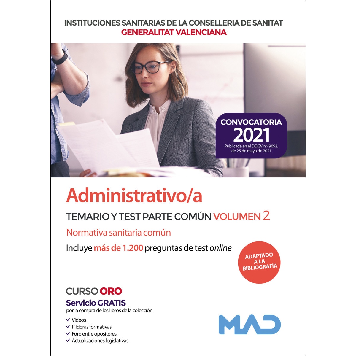 Imagen 0 de Gobernante/a de las instituciones sanitarias de la conselleria de sanitat de la generalitat valenciana. Temario parte común