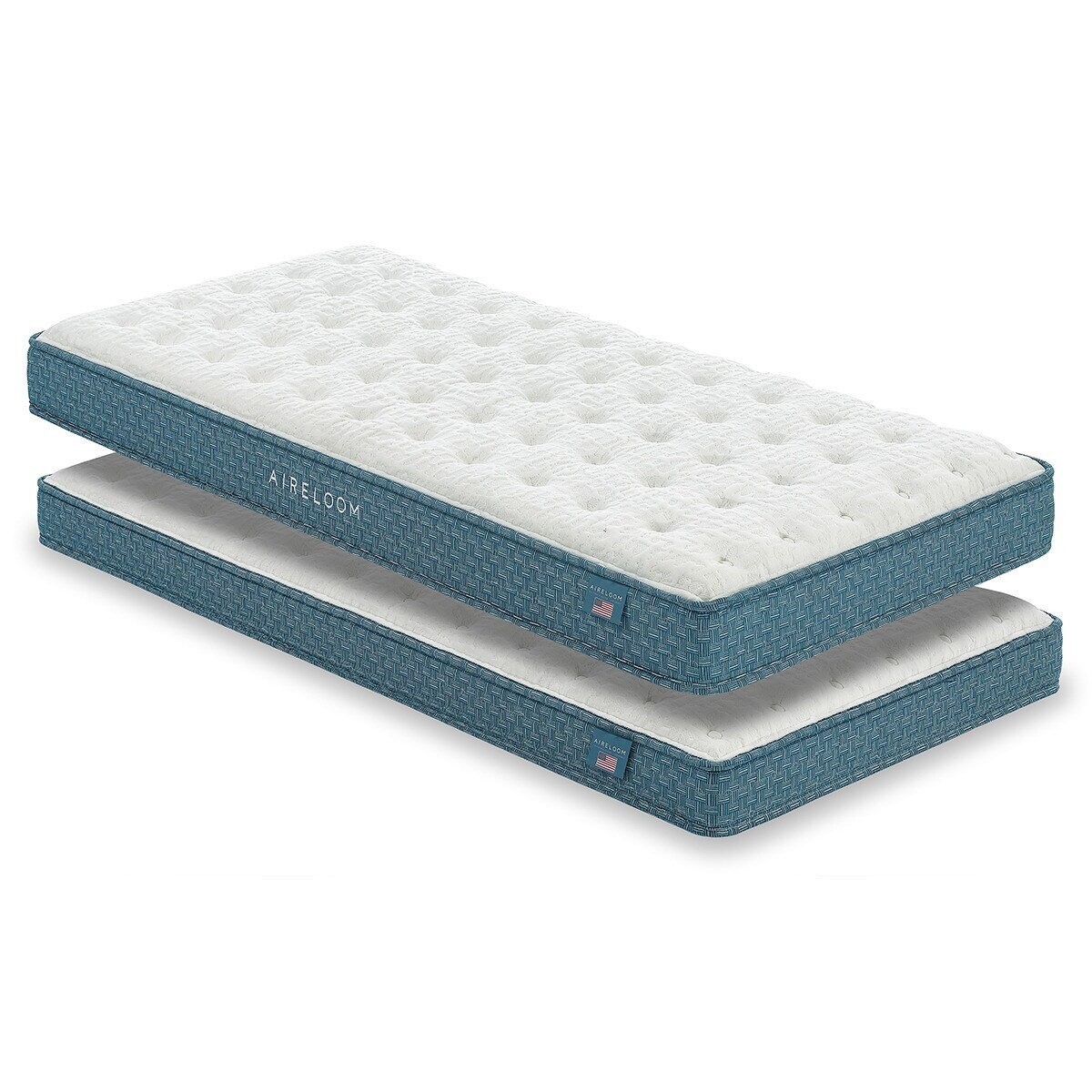 Pack de 2 colchões infantil?juvenis de molas ensacadas 19+17 cm Rookie Aireloom 2