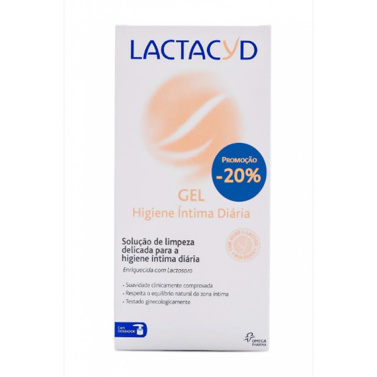 Gel de Higiene Íntima diária 200ml com -20% desconto Lactacyd 1