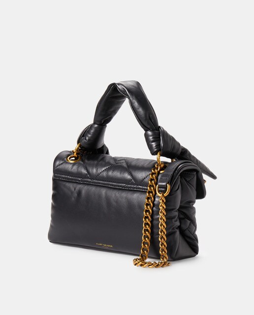 Bolso de mano Kurt Geiger Kensington de piel acolchada en negro · Kurt  Geiger · El Corte Inglés