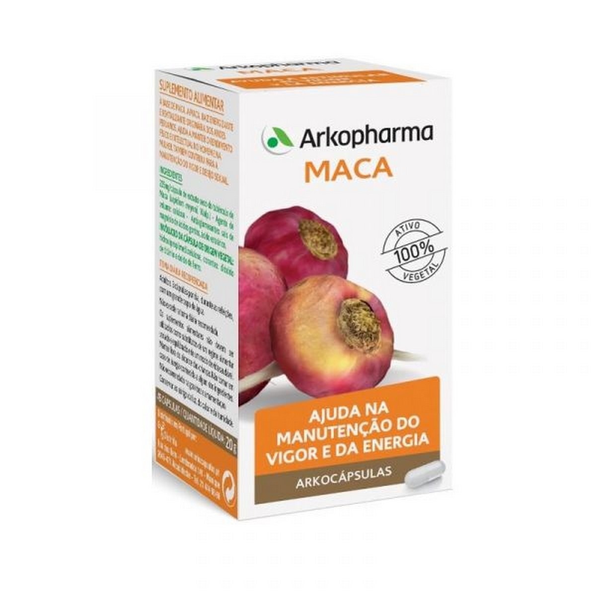 Suplemento Alimentar Maca Bio - 40 cápsulas 1