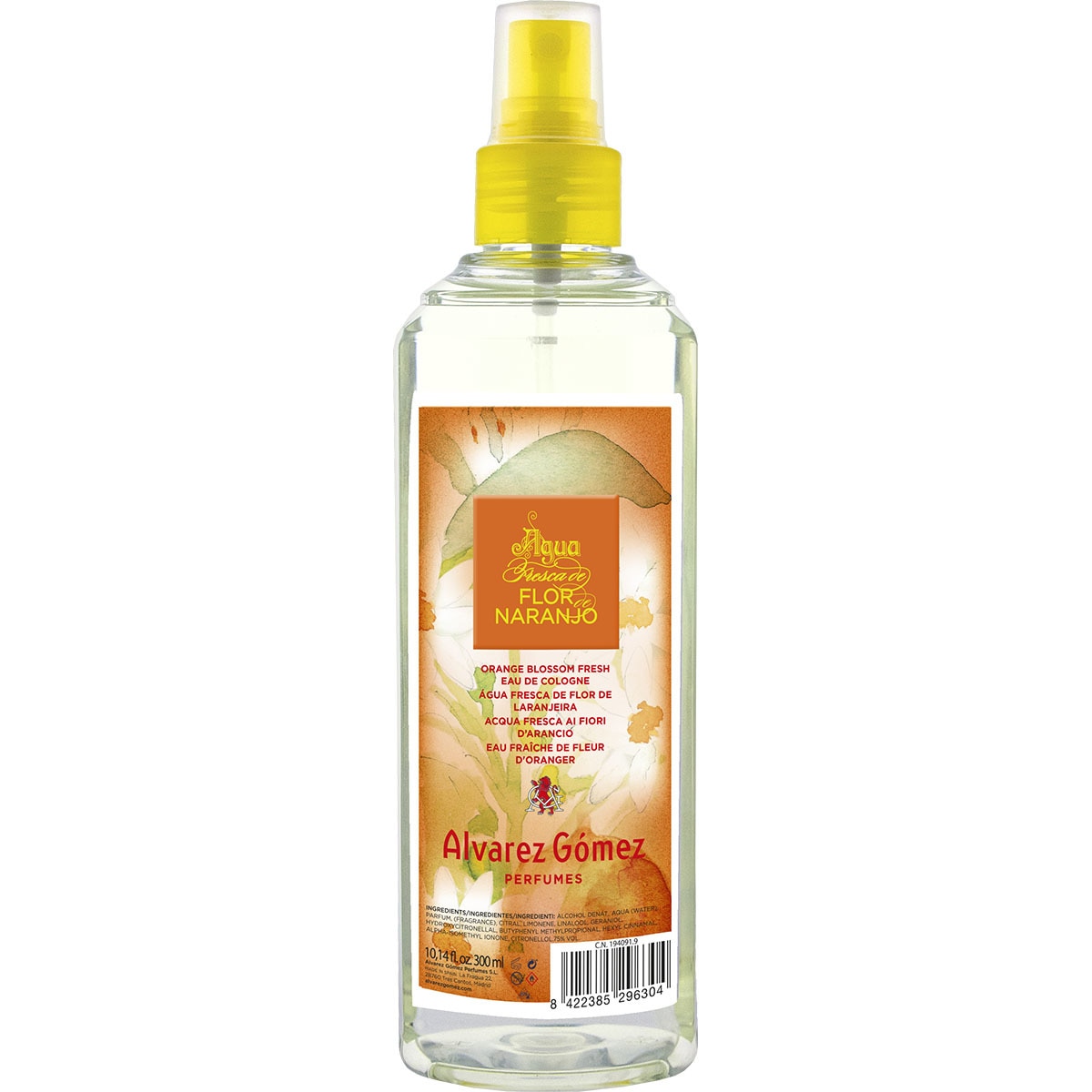agua fresca de flor de naranjo spray 300 ml