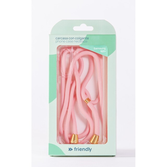 Imagen 0 de Carcasa colgador Friendly License Coral para Samsung S21+ FR