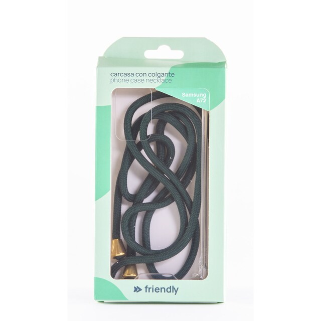 Imagen 0 de Carcasa colgador Friendly License Verde para Samsung A72 FR