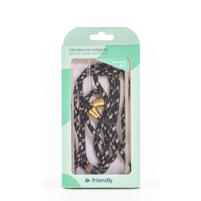 Imagen 0 de Carcasa colgador Friendly License Camuflaje para Samsung S21+ FR