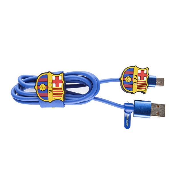 Imagen 0 de Set Cable Tipo C Organizador y Protector Friendly License FC Barcelona