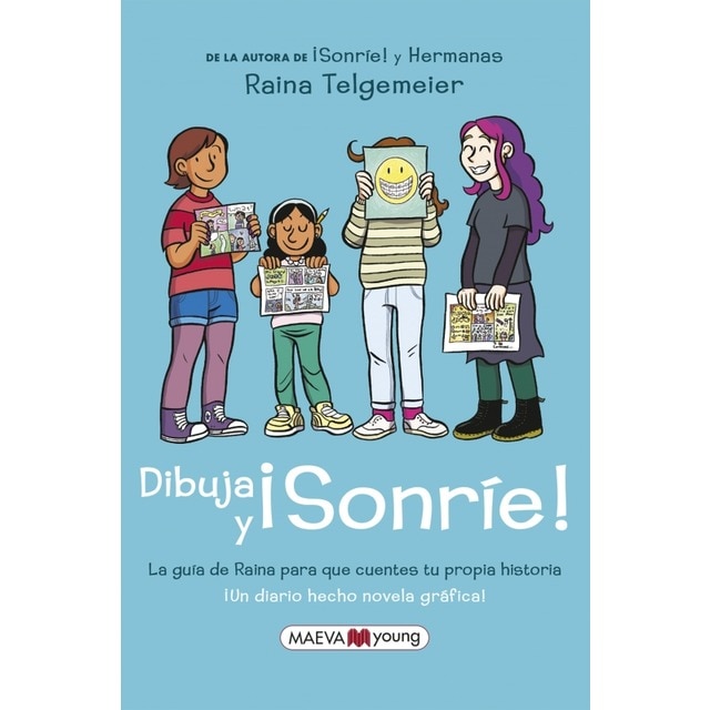 Imagem 0 de Dibuja y ¡sonríe!: ¡Un diario hecho novela gráfica! (Capa mole)