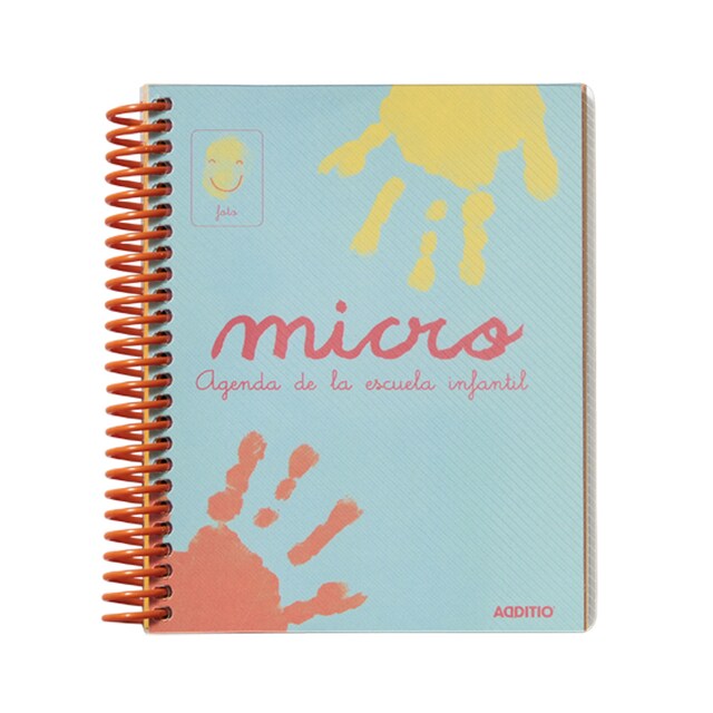 Imagen 0 de Agenda Micro, Año escolar,  Día Página, Formato 13.5 x 16.5, Additio Azul