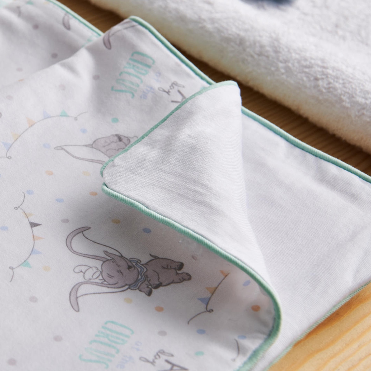 Pack de 3 Musselinas Dumbo Estampadas Verde-5