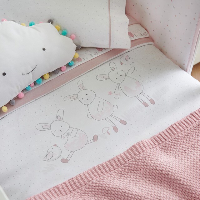 Colección Cotton Juice Baby Home Best Friends rosa · El Corte Inglés