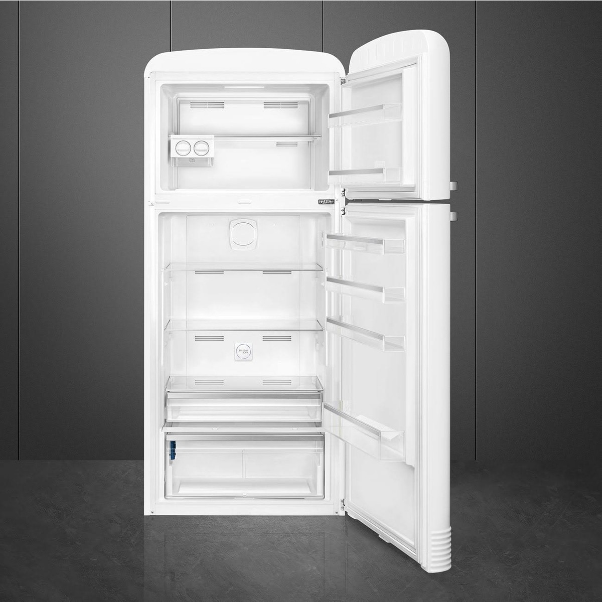 Frigorífico 2 puertas Smeg Total No Frost - FAB50RWH5 Blanco-2