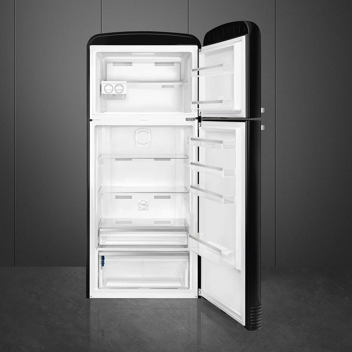 Frigorífico 2 puertas Smeg Total No Frost - FAB50LBL5 Negro-2
