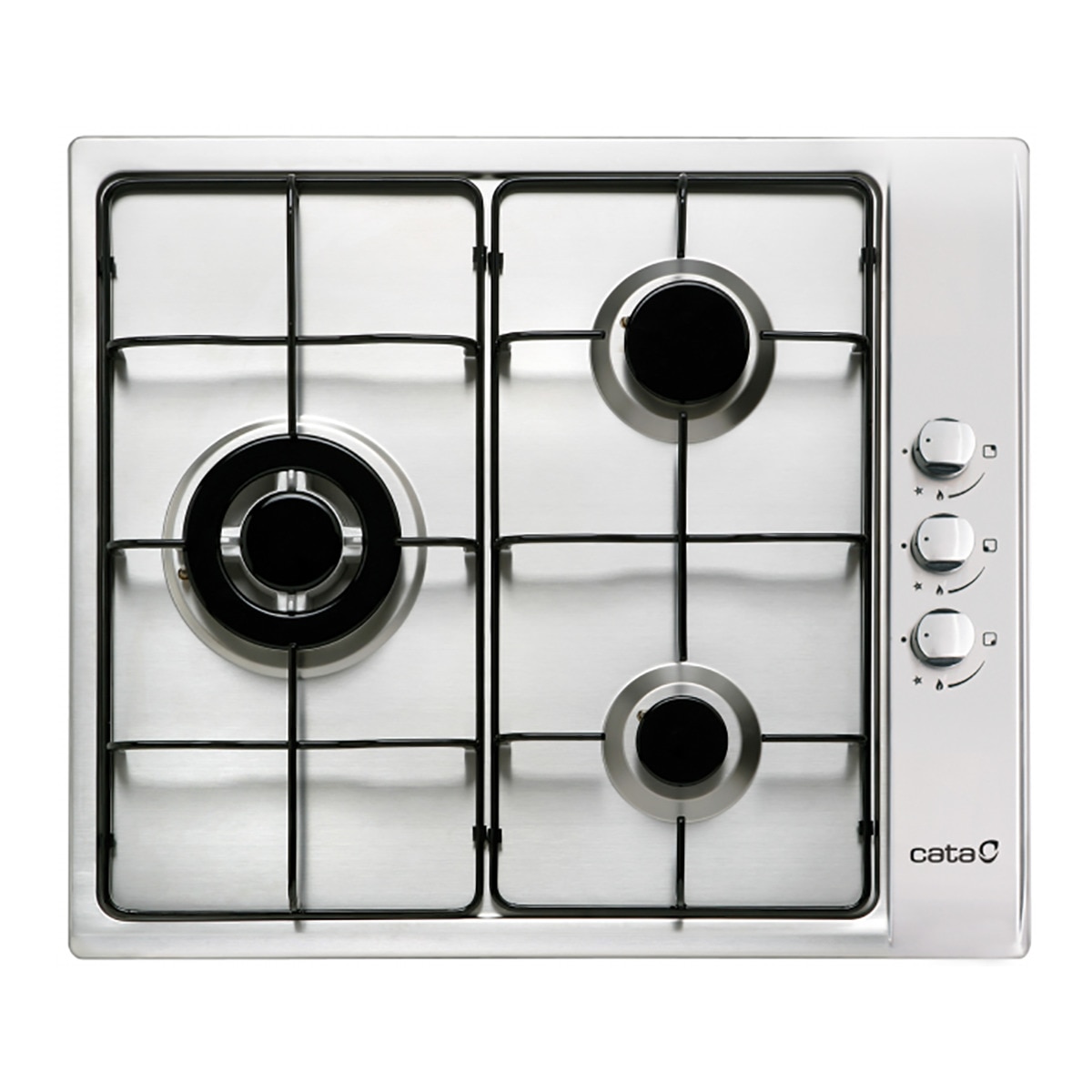 Imagen 0 de Placa gas Cata 3 quemadores - GI 6021 X