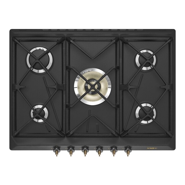 Imagen 0 de Placa gas Smeg 5 quemadores - SRV876AOGH