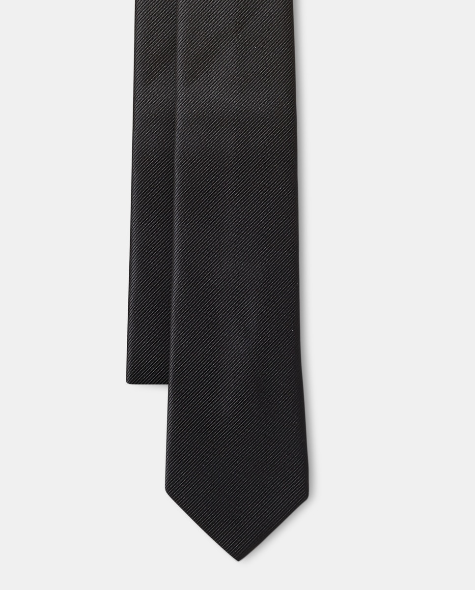Gravata Lisa. Produto Fabricado em Espanha. Preto-2