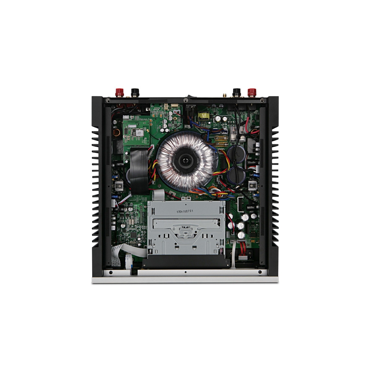 Sistema de sonido Quad ARTERA SOLUS amplificador, reproductor de CD, DAC Plata-6
