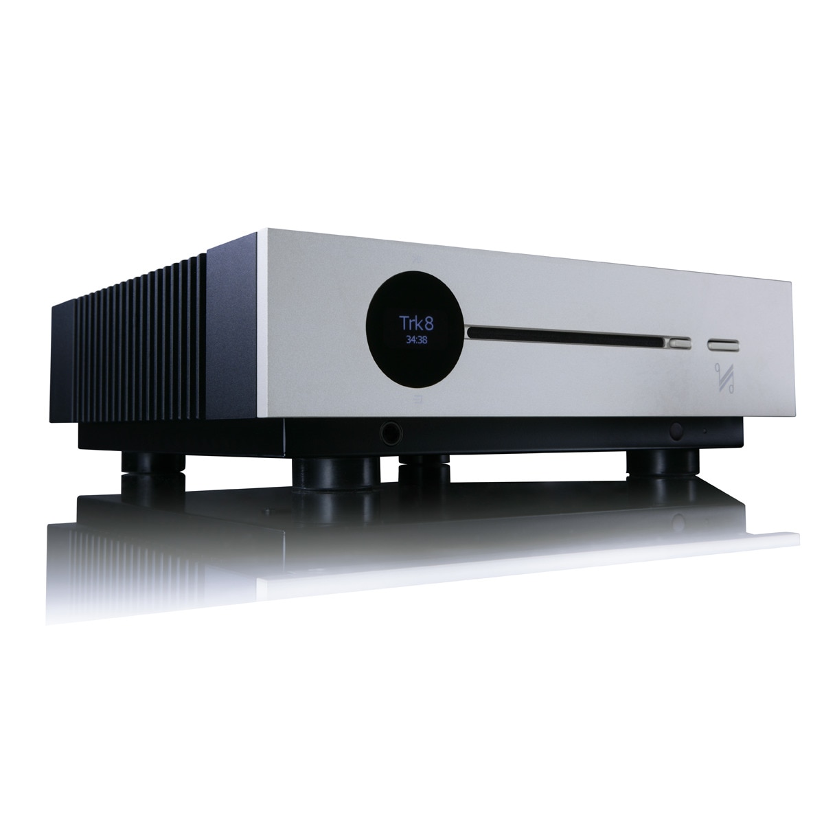 Sistema de sonido Quad ARTERA SOLUS amplificador, reproductor de CD, DAC Plata-3