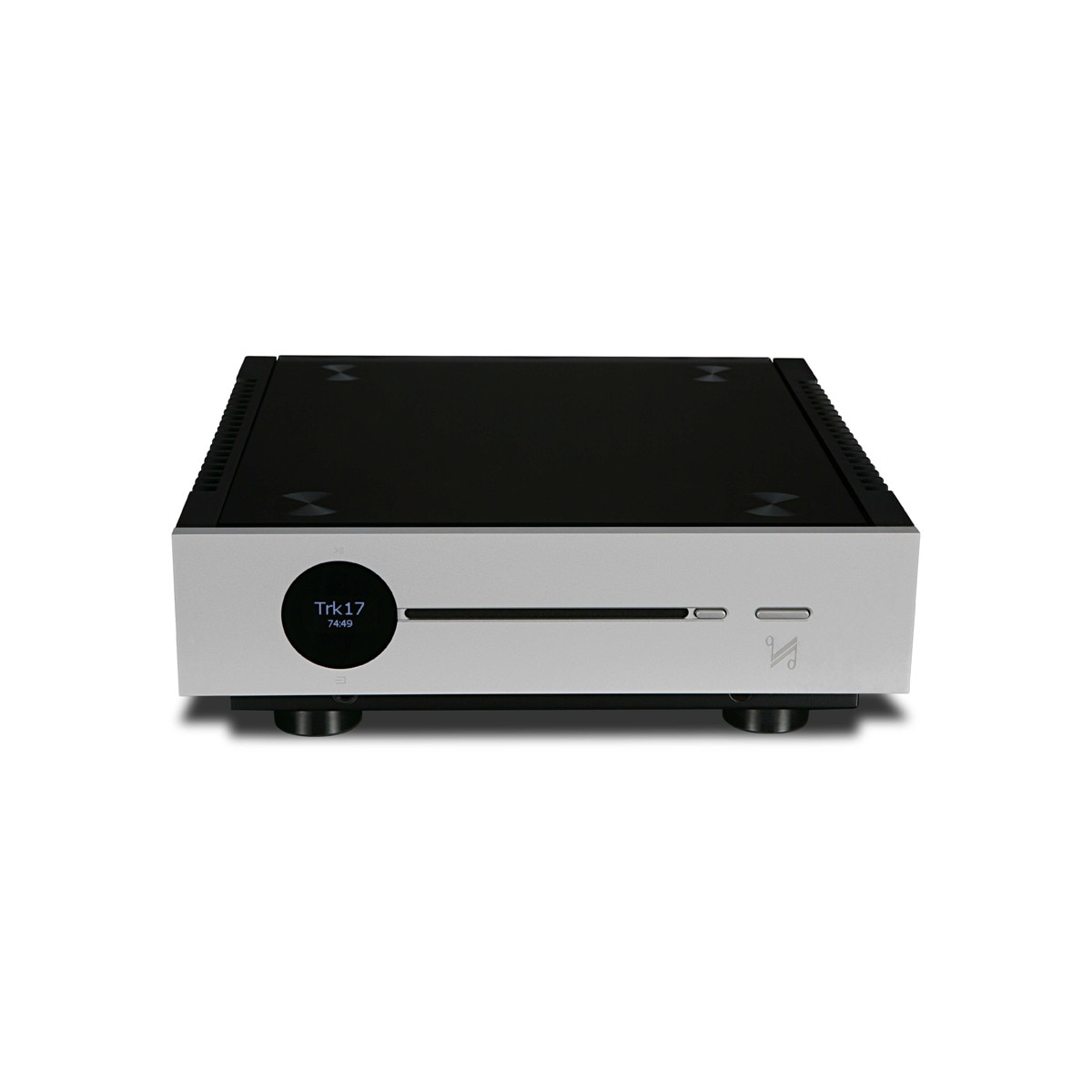 Sistema de sonido Quad ARTERA SOLUS amplificador, reproductor de CD, DAC Plata-1