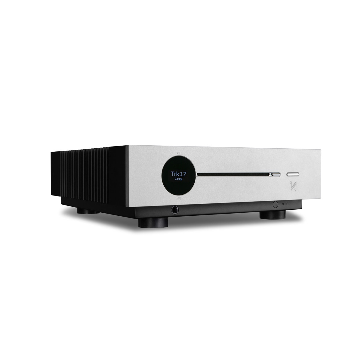 Sistema de sonido Quad ARTERA SOLUS PLAY amplificador, reproductor de CD, DAC, streamer Plata-4