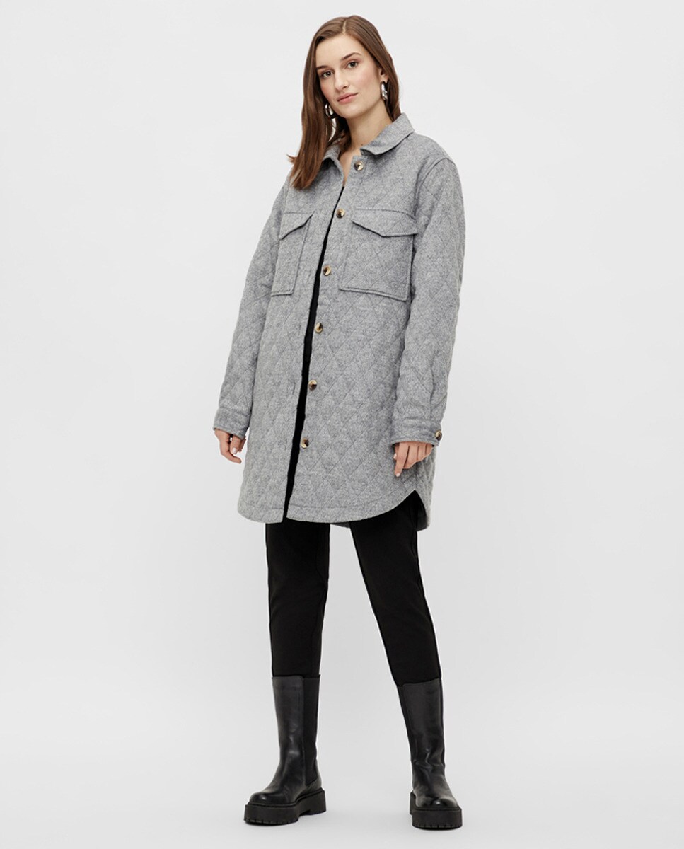 Chaqueta de mujer larga acolchada · Object · El Corte Inglés