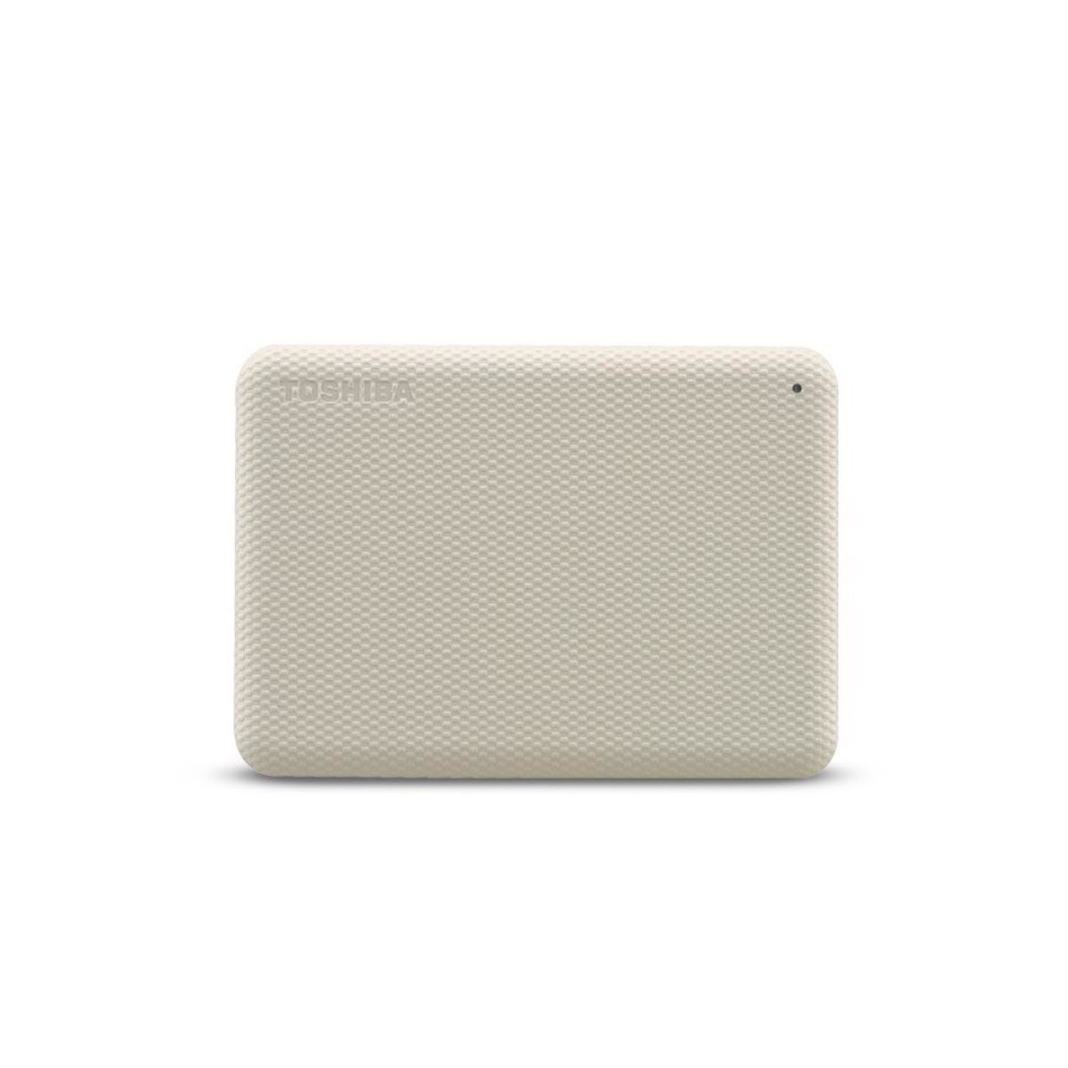 Disco Externo Toshiba Canvio Advance 2.5", 2TB - Branca Branco-1