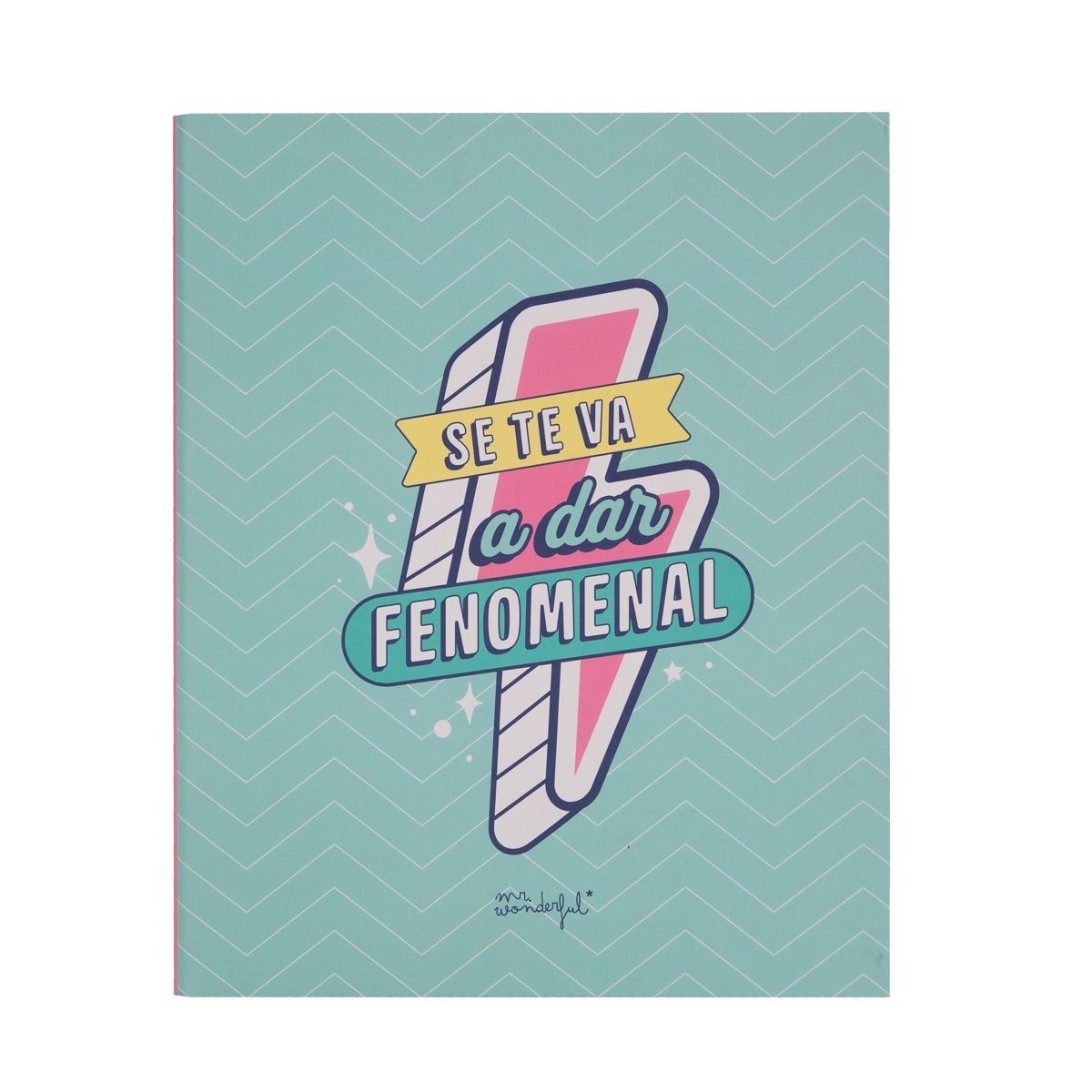 Imagen 0 de Carpeta Archivadora con Mensaje y Diseño Mr. Wonderful: Se te va a dar fenomenal