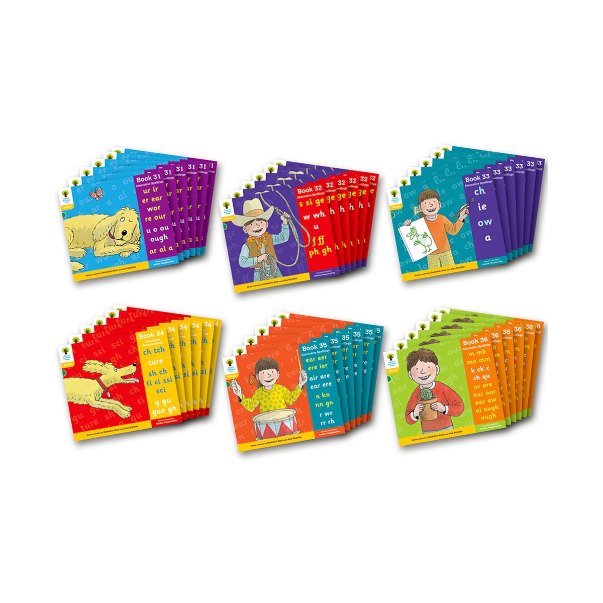 Oxford reading tree - floppy's phonics level 5 pack a class pack of 36 1