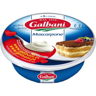 queso italiano mascarpone tarrina 250 g - Galbani