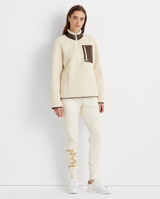 Forro polar de mujer con detalles de piel · Lauren Ralph Lauren · El Corte  Inglés